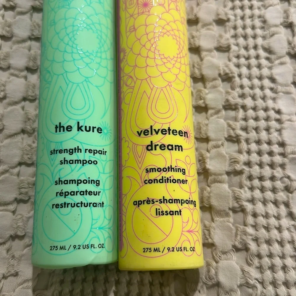 Amika Shampoo and Conditioner Set - Green and Yellow